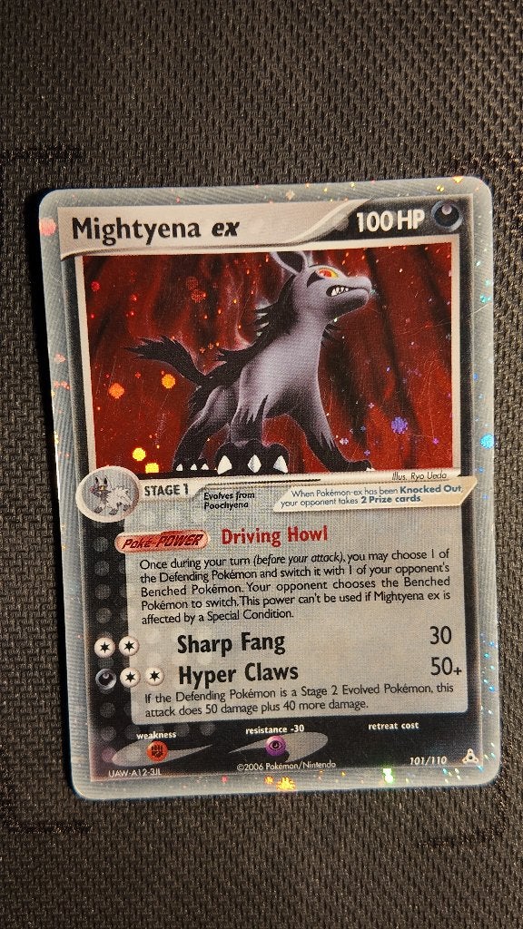 Mightyena ex 101 Holon Phantoms | Pokemon kaart, Ophalen, Zo goed als nieuw, Losse kaart, Foil