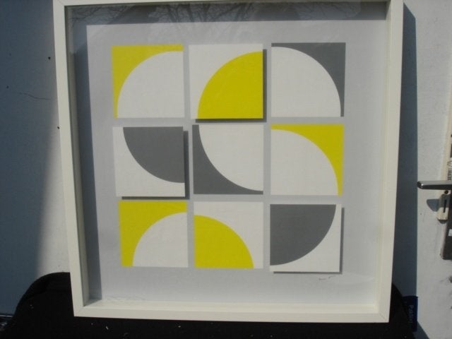 IKEA KONST Lola Fraser/ Helene Billgren/ Anna Larsso, Gebruikt, Schilderij, Meerkleurig, Papier/karton