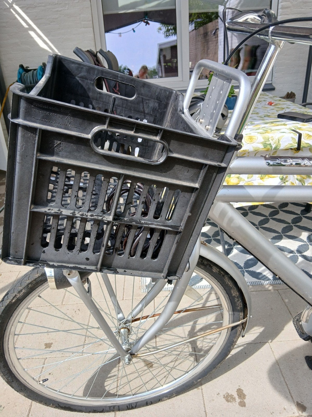 Stevige 28 inch heren fiets, 5 jaar oud, 56 cm of meer, Ophalen of Verzenden, Gebruikt, Overige merken