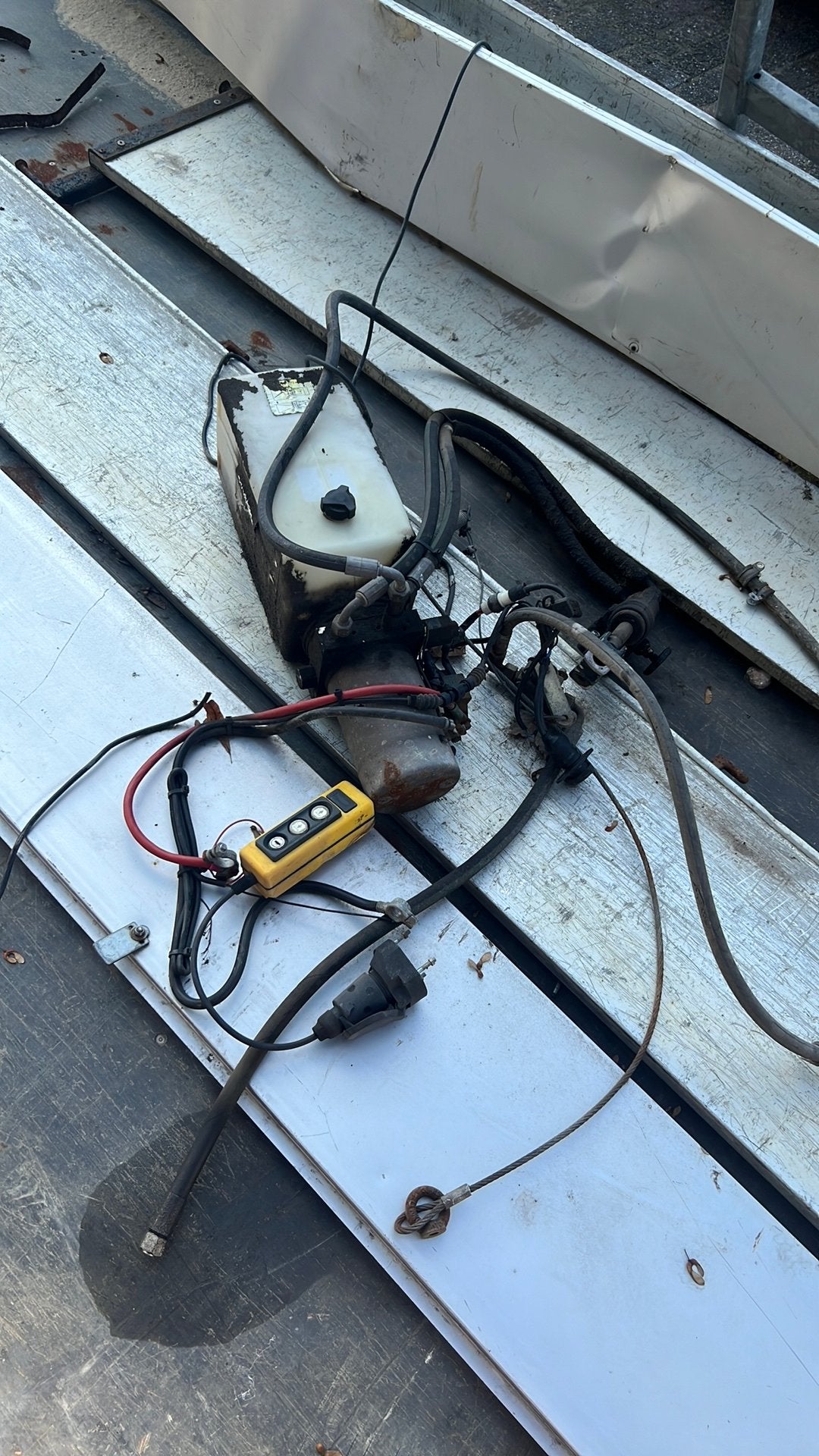 Hydrauliek pomp humbaur, Ophalen, Gebruikt