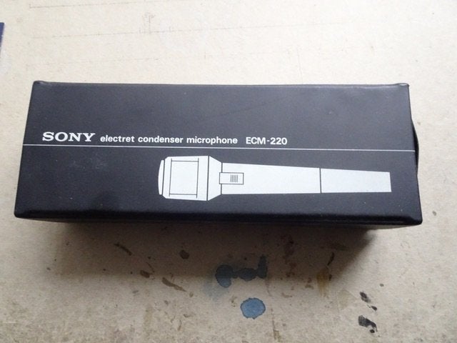 sony microfoon, Ophalen of Verzenden, Zo goed als nieuw, Overige typen