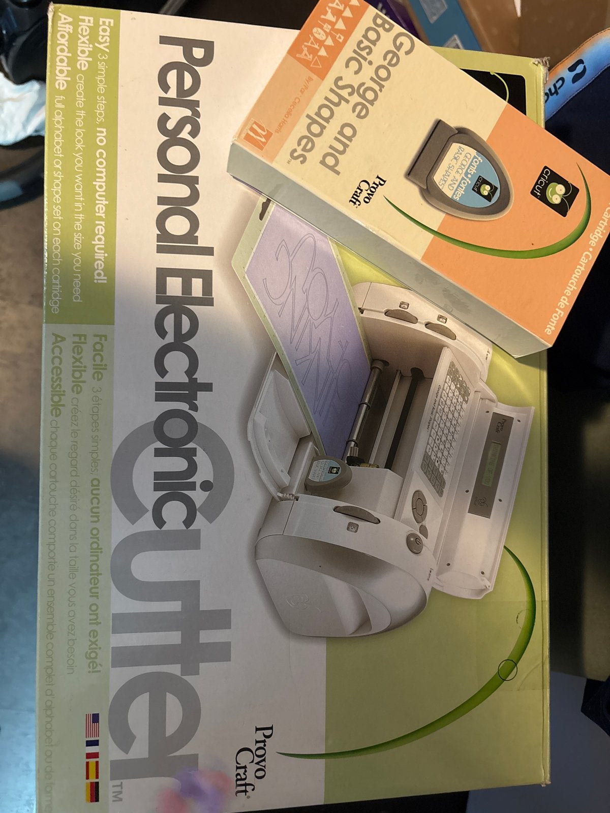 Cricut Personal Electronic Cutter met George & Basic Shapes, Gebruikt, Overige thema's, Kunststof, Machine