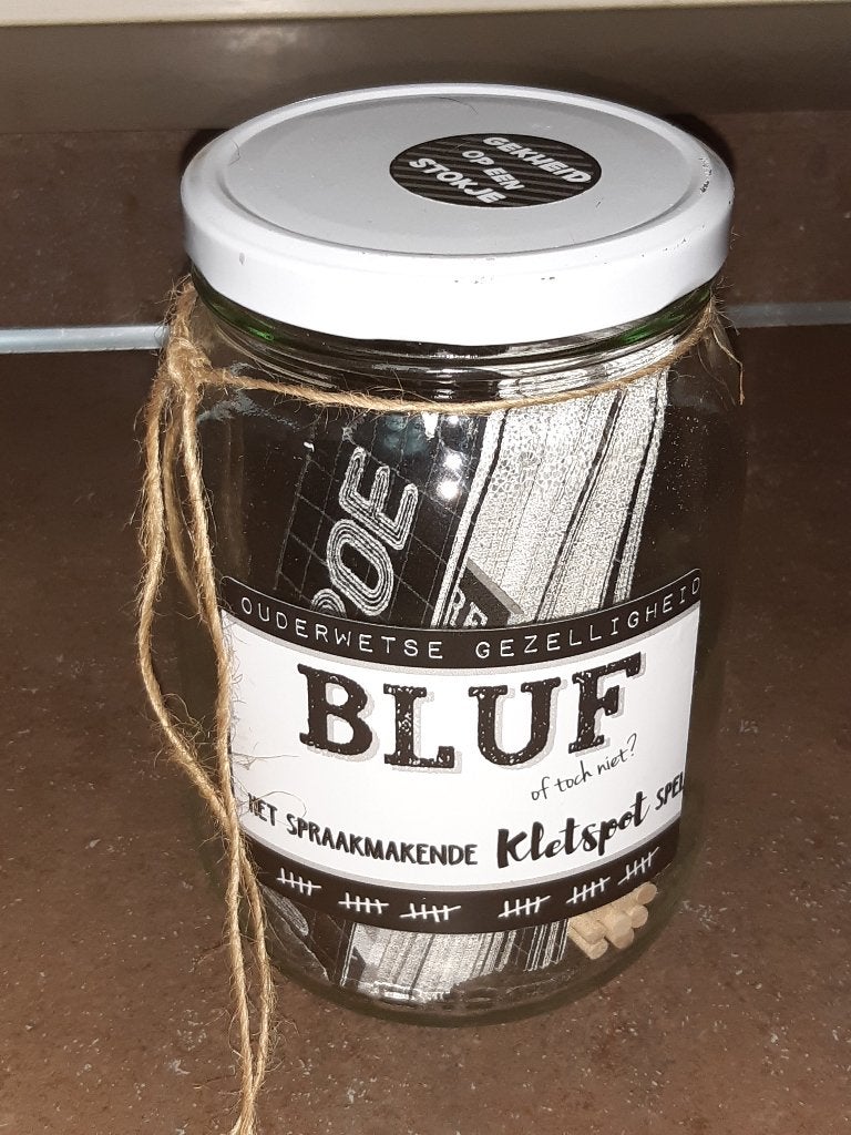 Bluf kletspot spel nieuw, Ophalen of Verzenden, Nieuw