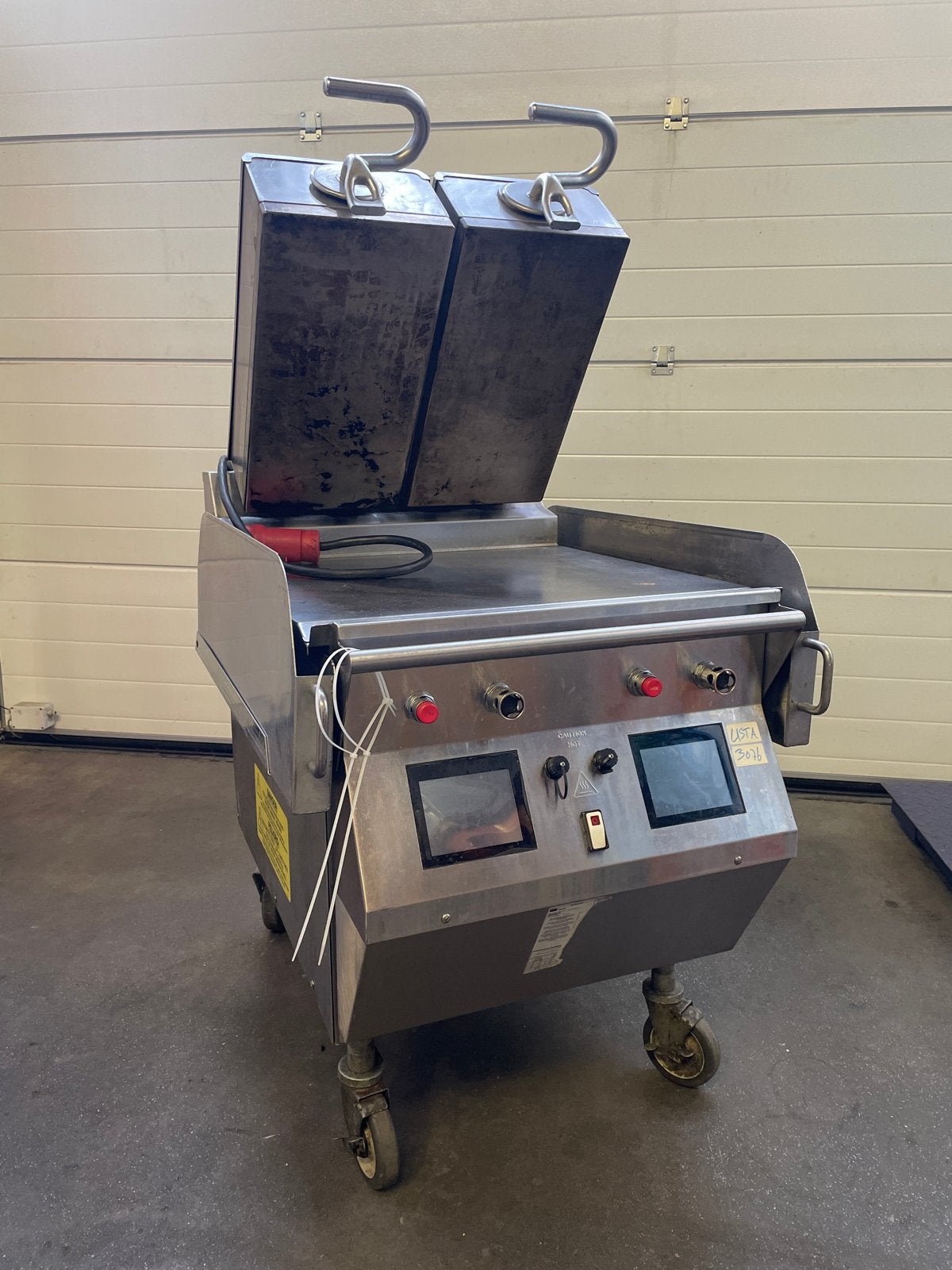 Taylor L820-75 Contactgrill | Horeca Grillplaat Hamburger, Gebruikt, Taylor, Z, Ophalen of Verzenden