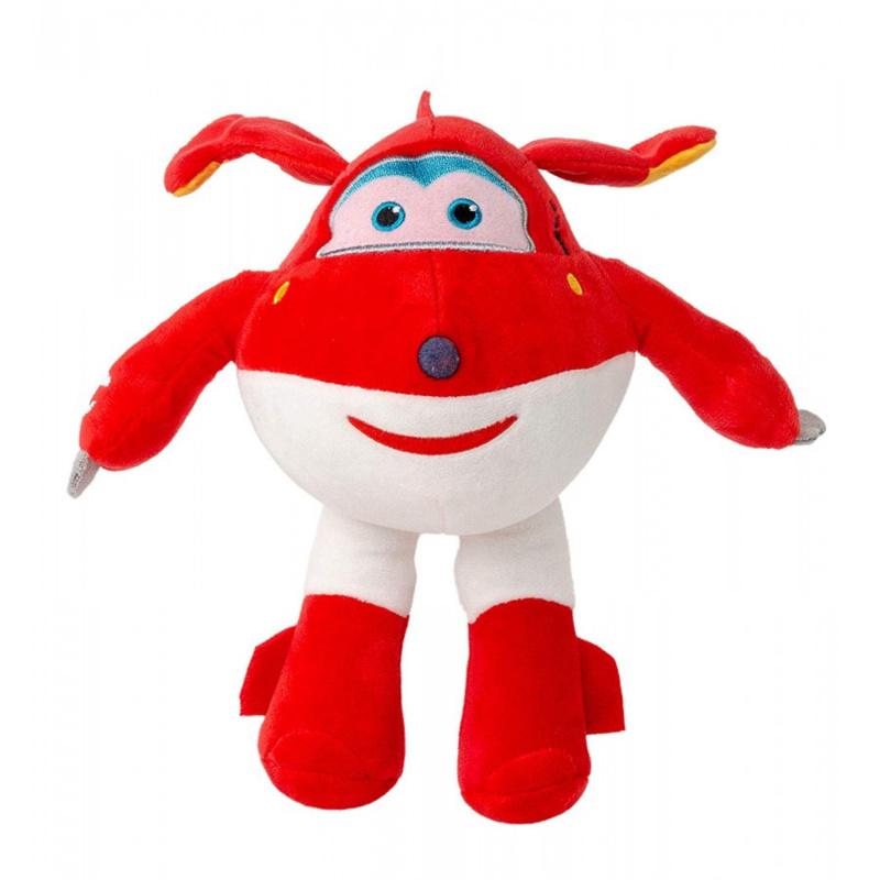 Super Wings Pluche 28 cm: Jett, ., Overige typen, Nieuw, Ophalen of Verzenden