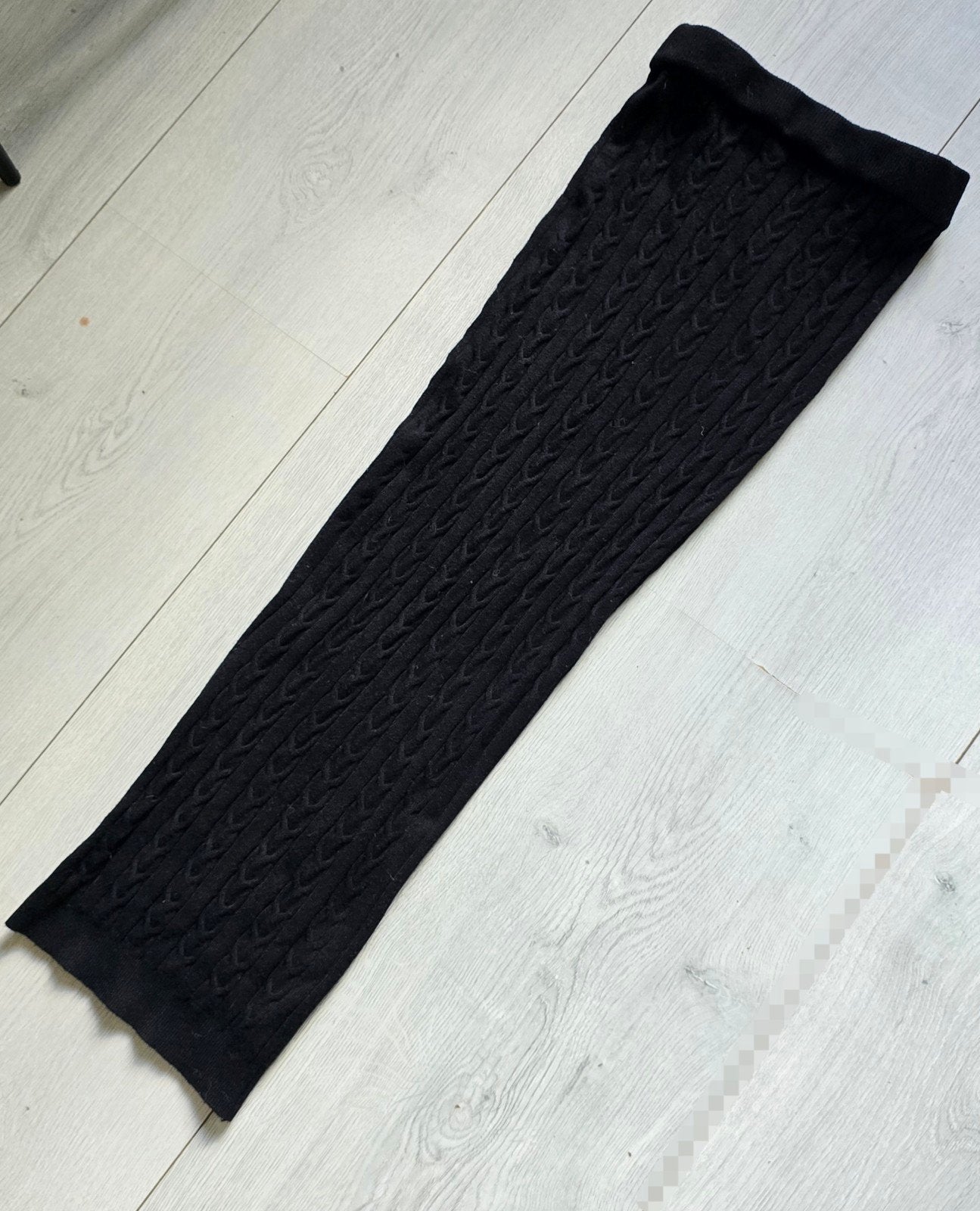 Zwarte gebreide kokerrok van Seishiki Studio maat S/M, Zwart, Ophalen of Verzenden, Zo goed als nieuw, Shiki Studio