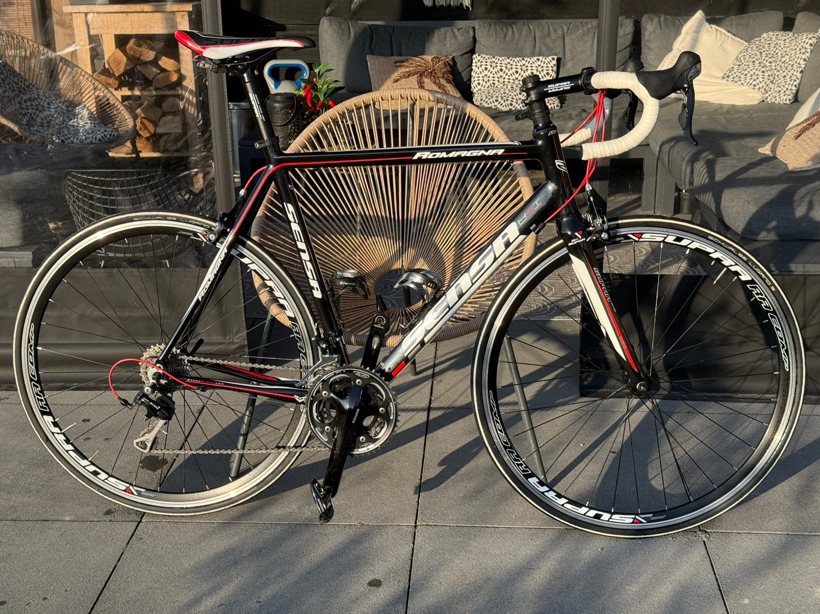 Sensa Romagna Racefiets, Fietsen en Brommers, Fietsen | Racefietsen, Gebruikt, Aluminium, 57 tot 61 cm, Meer dan 20 versnellingen