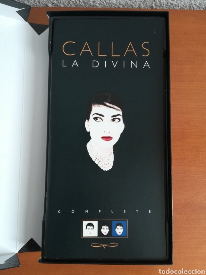 Maria Callas la Divina limited 4 cd box prints en boekje, Ophalen of Verzenden, Zo goed als nieuw, Bonusmateriaal, Classicisme
