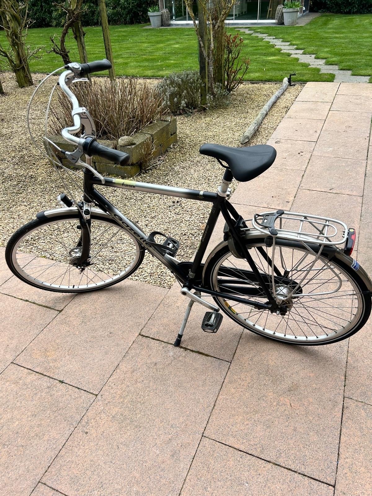 Gazelle herenfiets, Fietsen en Brommers, Fietsen | Dames | Damesfietsen, Ophalen, Gebruikt, Velgrem, Versnellingen