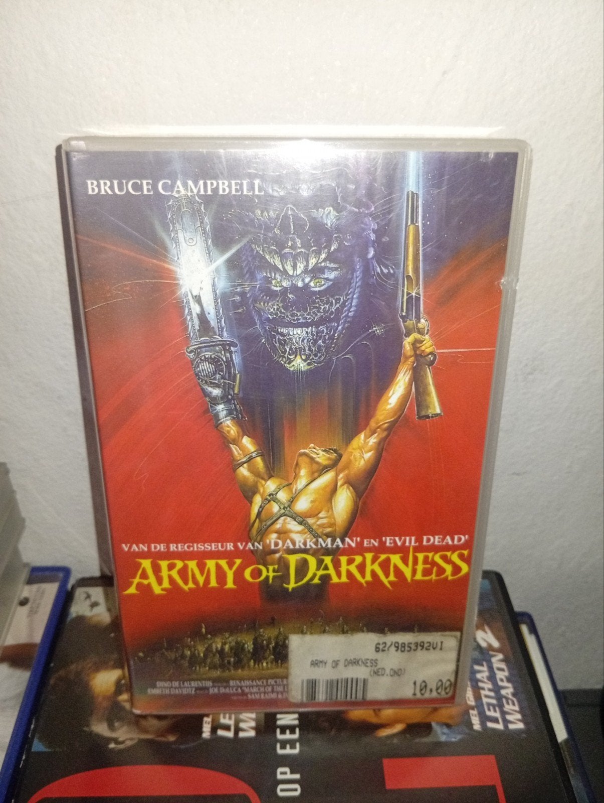 Army Of Darkness | VHS Horror Cult Film, Horror, Nederlands ondertiteld, Engels, Vanaf 16 jaar
