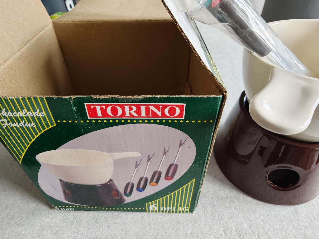 Chocolade fondue, Ophalen, Zo goed als nieuw, Waxinelicht, Fondueset
