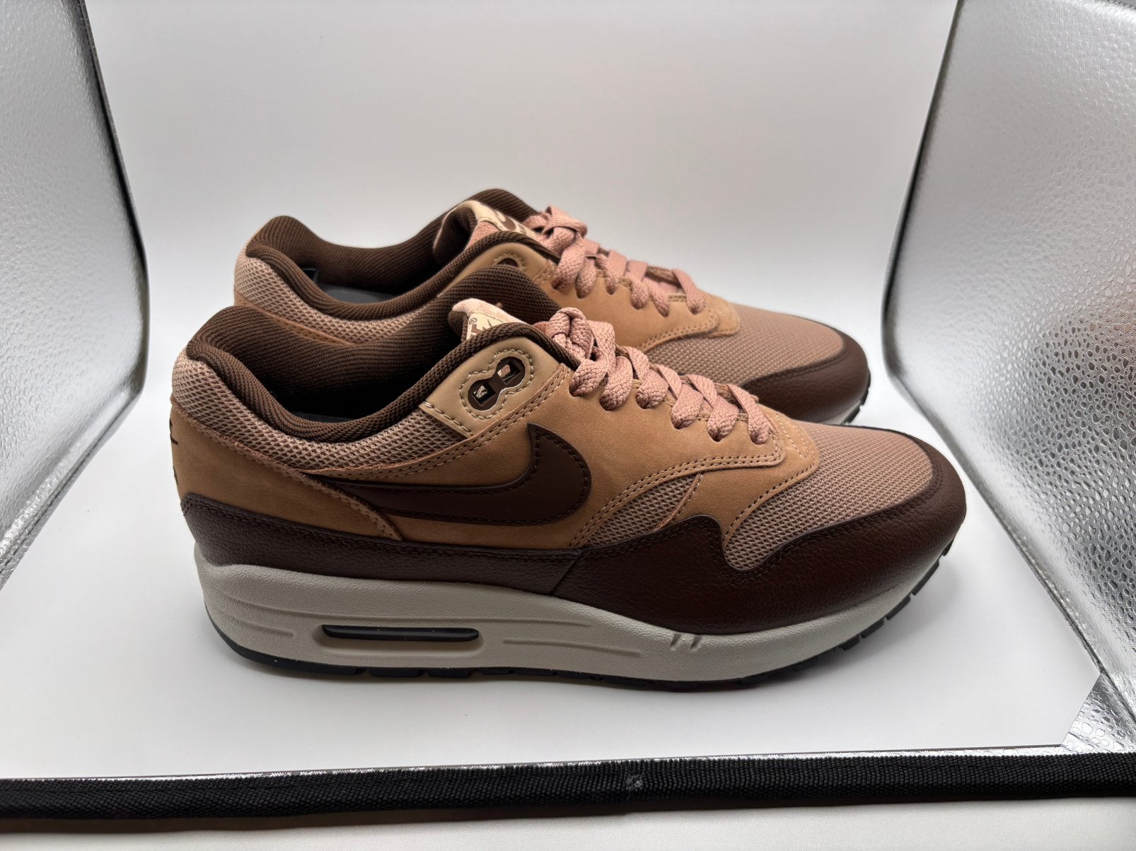 Nike Air Max 1 SC Cacao Wow FB9660-200 Maat: 41/8 Nieuw, Bruin, Nike, Nieuw, Ophalen of Verzenden