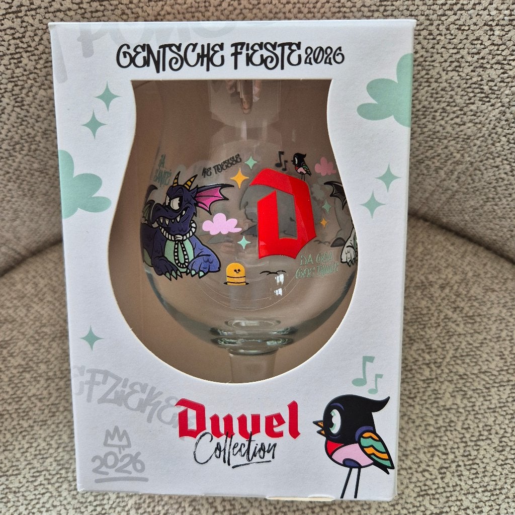 Duvelglas Gentse Feesten 2026, Ophalen of Verzenden, Nieuw, Glas of Glazen, Duvel