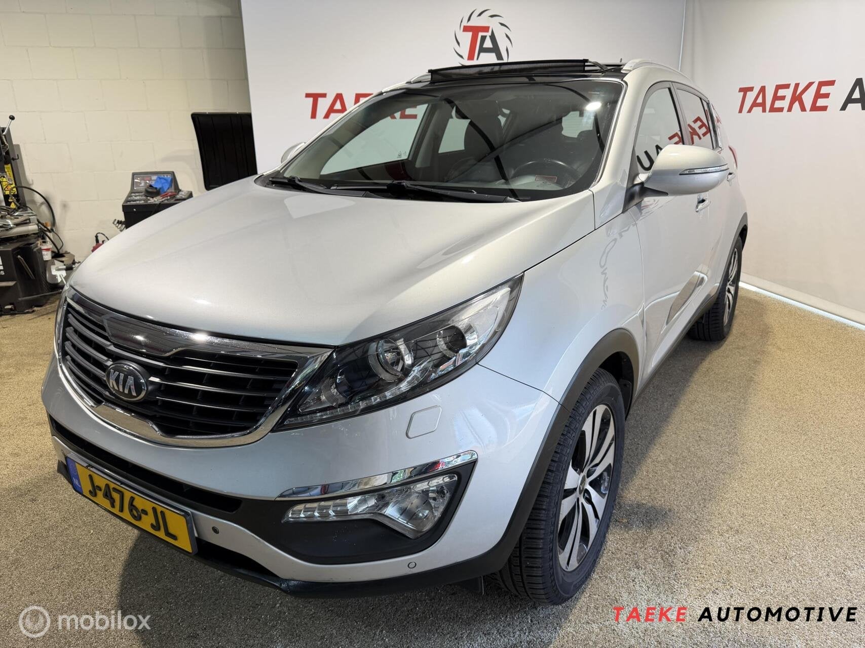Kia Sportage 2.0 Super Pack AUT/CLIMA/CRUISE/PANO/PDC, Auto's, Kia, Gebruikt, 4 cilinders, Leder en Stof, 163 pk