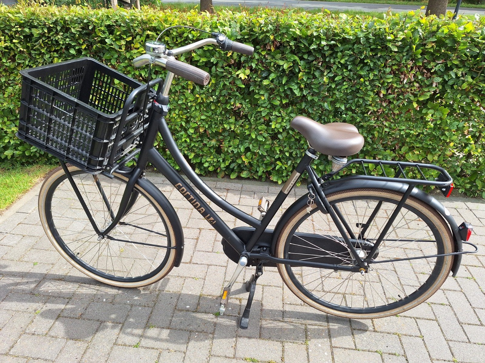 Cortina U4 Transportfiets 57 cm, Terugtraprem, Versnellingen, 56 cm of meer, Ophalen