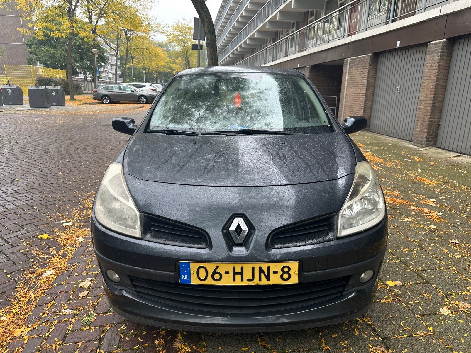 Renault Clio 1.2 TCE 5-DRS 2008 Grijs, Auto's, Voorwielaandrijving, 535 kg, Zwart, 4 cilinders