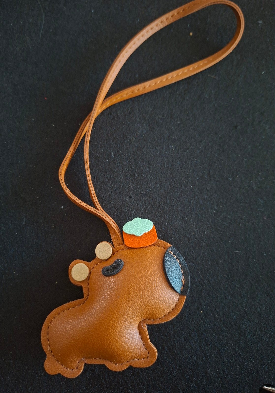 Leuke Capybara Sleutelhanger - Roze of Bruin, Ophalen of Verzenden, Nieuw, Dier of Natuur
