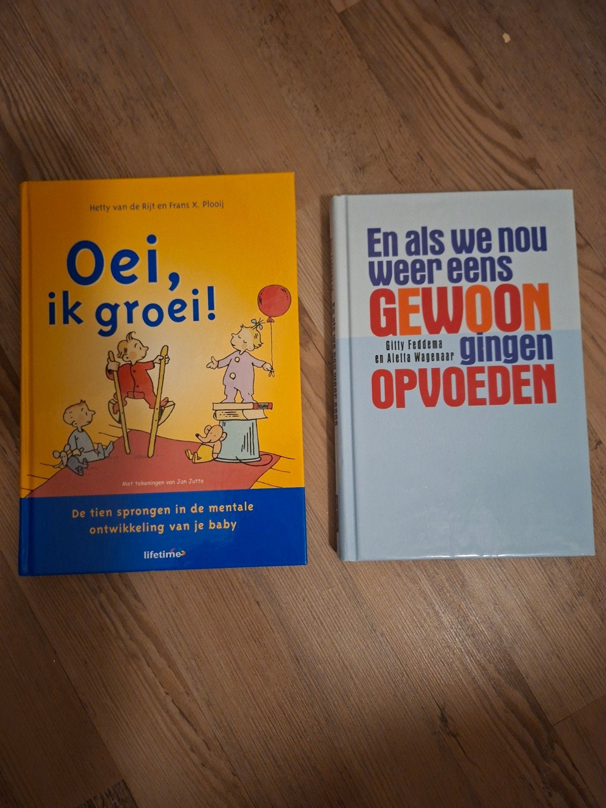 Boeken over opvoeding: Oei, ik groei! & Gewoon opvoeden, Ophalen of Verzenden, Gelezen, Opvoeding tot 6 jaar