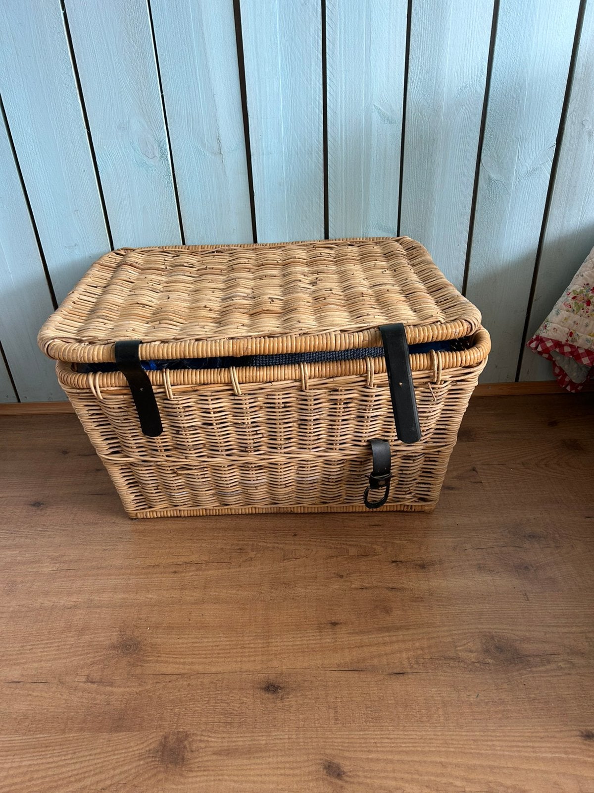 Grote rieten mand,naturel riet, Huis en Inrichting, Woonaccessoires | Kisten, Ophalen, Overige materialen, Minder dan 50 cm, 50 tot 100 cm