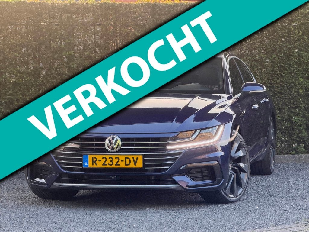 Volkswagen Arteon 2.0 TSI 3 X R Line | ACC | PANO | VIRITUAL, Auto's, Volkswagen, Arteon, Euro 6, 1984 cc, Blauw