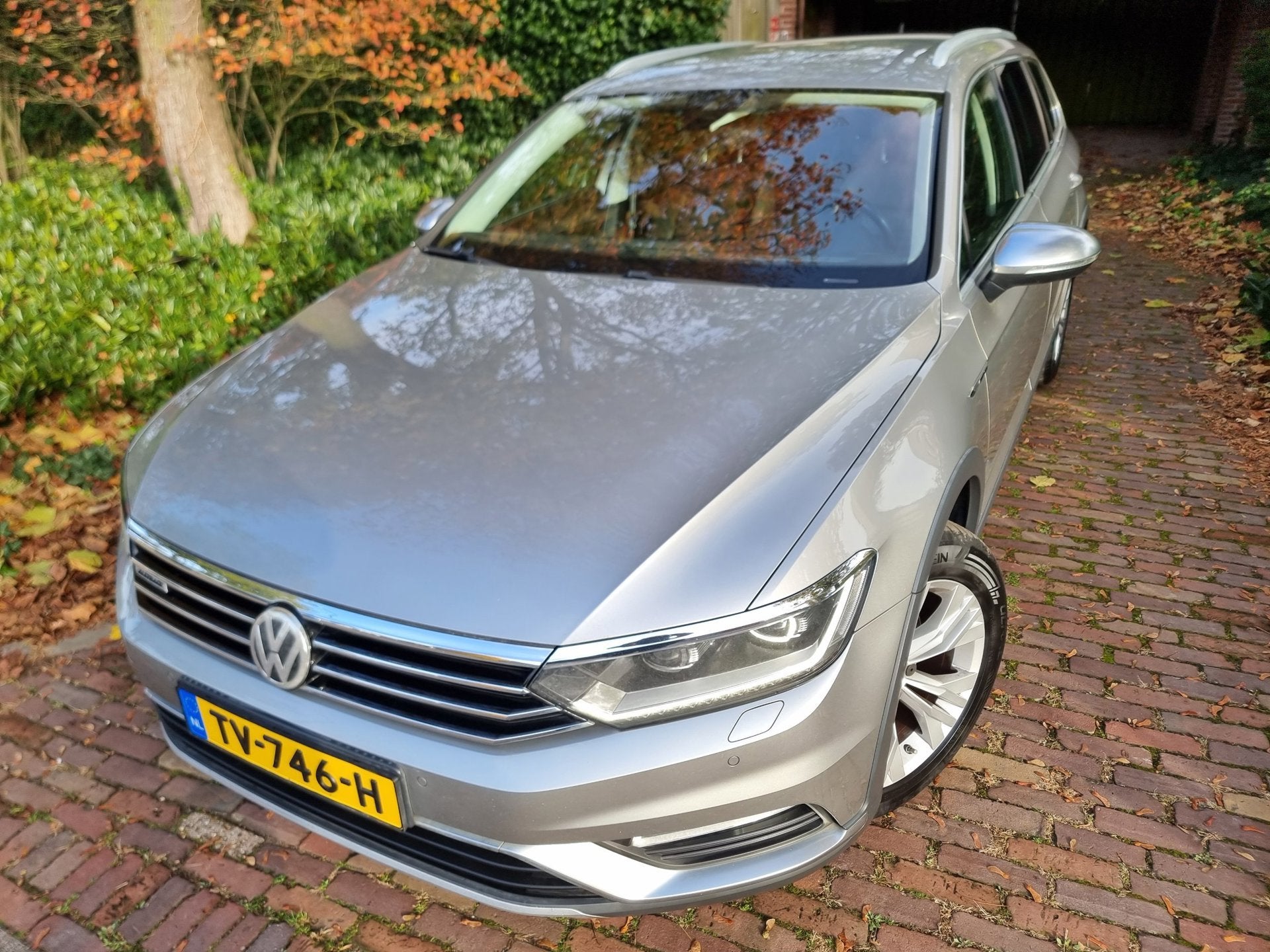 Volkswagen Passat Variant ALLTRACK 4-M. 2.0 TDI 191PK EURO6, Auto's, Gebruikt, Leder, Diesel, 168 €/maand