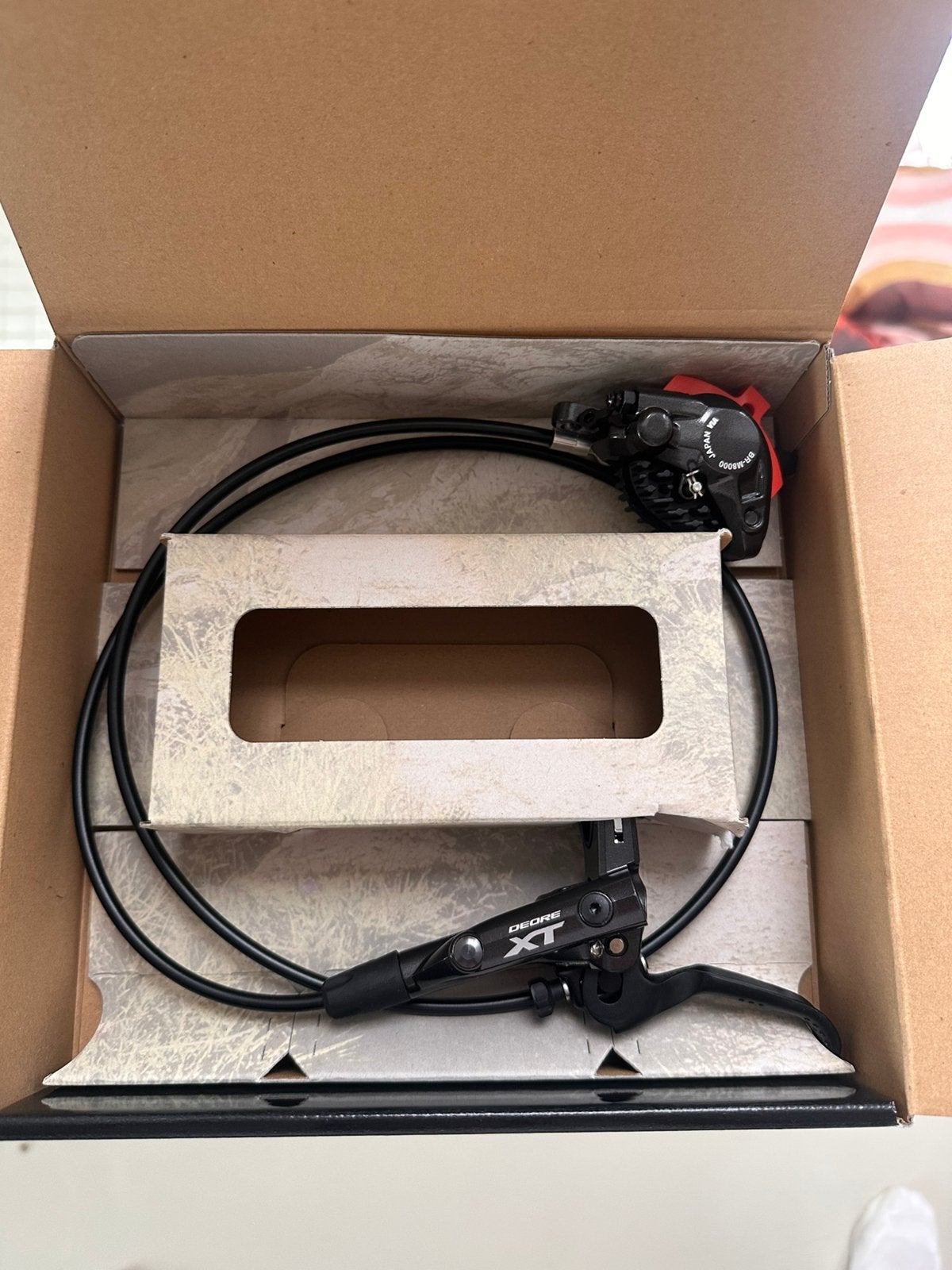 Shimano XT 2 Piston Voorrem - Nieuw in doos, Fietsen en Brommers, Ophalen of Verzenden, Nieuw, Mountainbike, Remmen