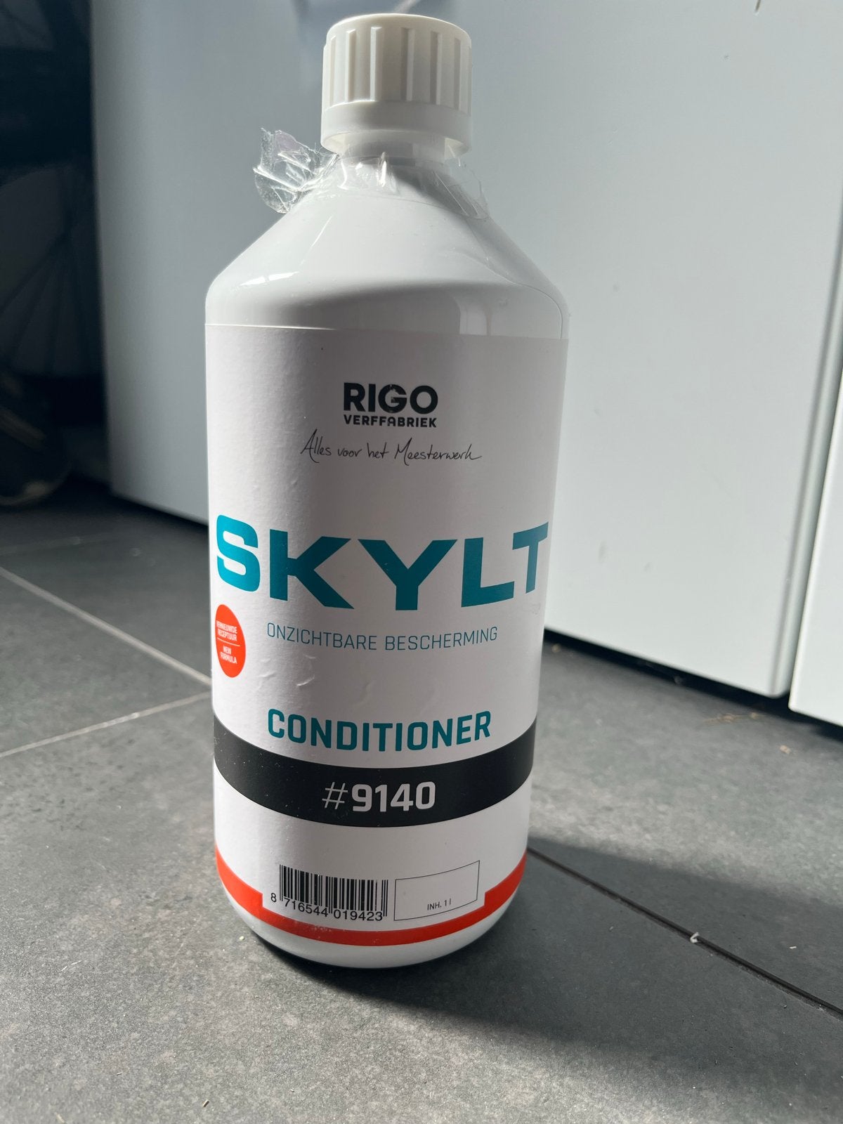 Skylt Conditioner #9140 - Onzichtbare bescherming, Ophalen, Overige kleuren, Zo goed als nieuw, Lak