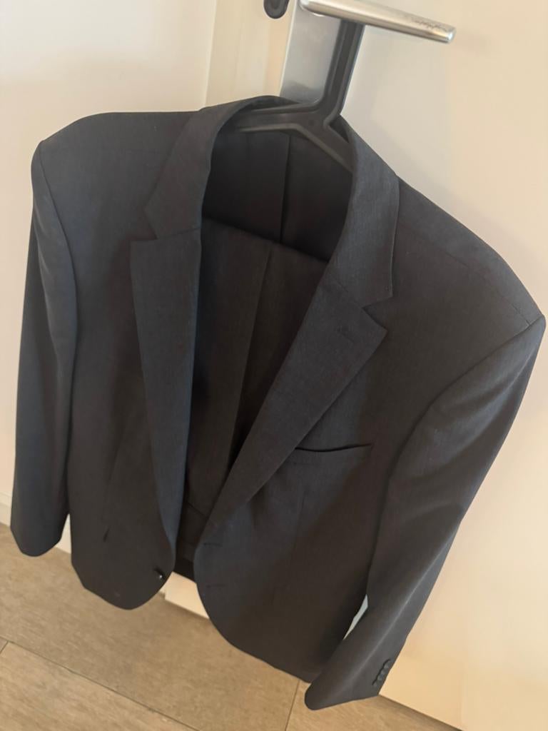 Tweedelig pak man van Zara M/L, Ophalen of Verzenden, Zo goed als nieuw, Grijs