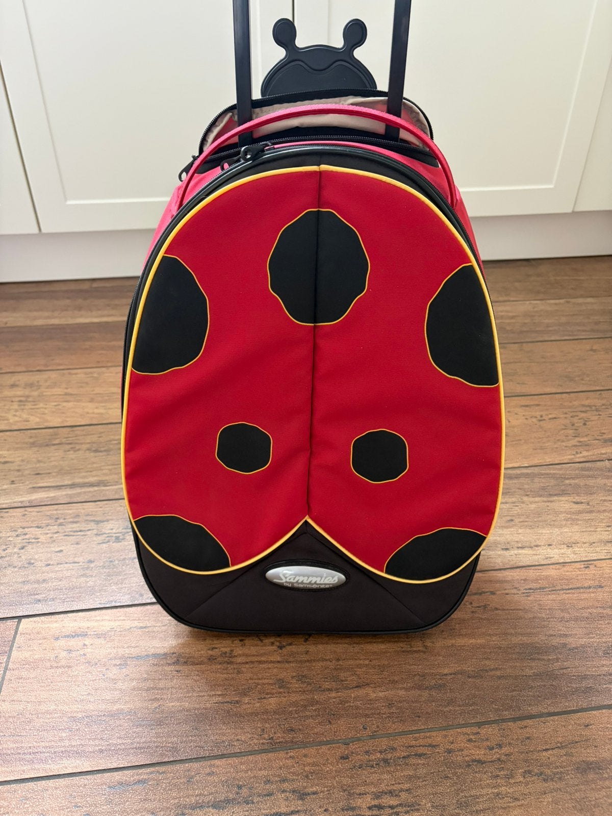 Sammies Samsonite Kindertrolly “Lieveheersbeestje”, Ophalen, Zo goed als nieuw, Overige materialen, Wieltjes