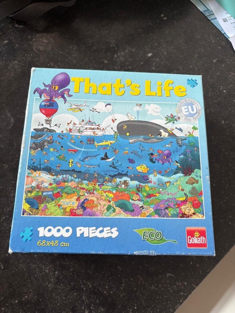 Zee puzzel, Ophalen, 500 t/m 1500 stukjes, Gebruikt, Legpuzzel