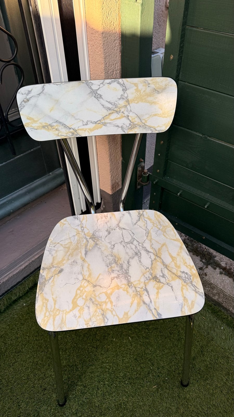 Set van 4 Formica stoelen - Jaren '50 stijl, Ophalen