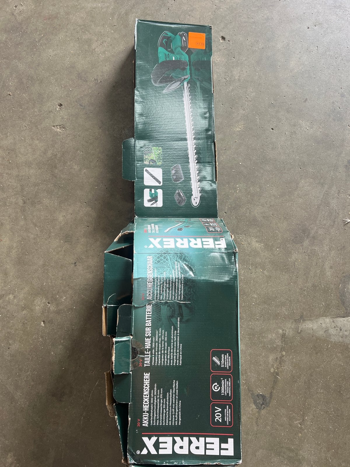 Ferrex Accu-heggenschaar 20V - Nieuw in doos, Ophalen of Verzenden, Nieuw, Accu