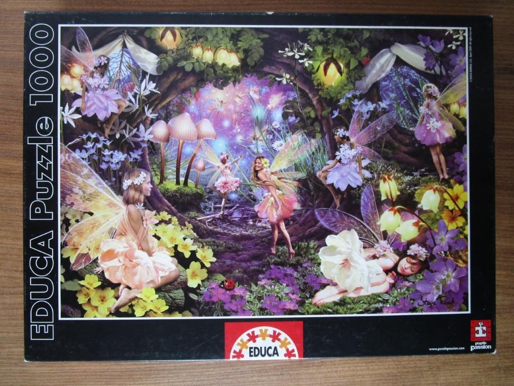 Nr.12: Puzzel van Educa Fairy Hollow Fantasy Tinkerbell Jigs, Ophalen of Verzenden, 500 t/m 1500 stukjes, Zo goed als nieuw, Legpuzzel