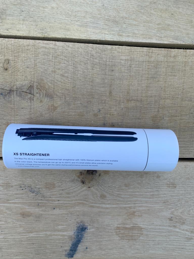 Max Pro XS Stijltang - Compacte Professionele Haarstyler, Ophalen of Verzenden, Nieuw, Haarverzorging