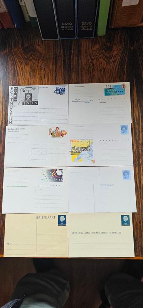 8 ongebruikte briefkaarten - diverse thema's, Verzamelen, Ansichtkaarten | Nederland, Verzenden, 1960 tot 1980, Ongelopen