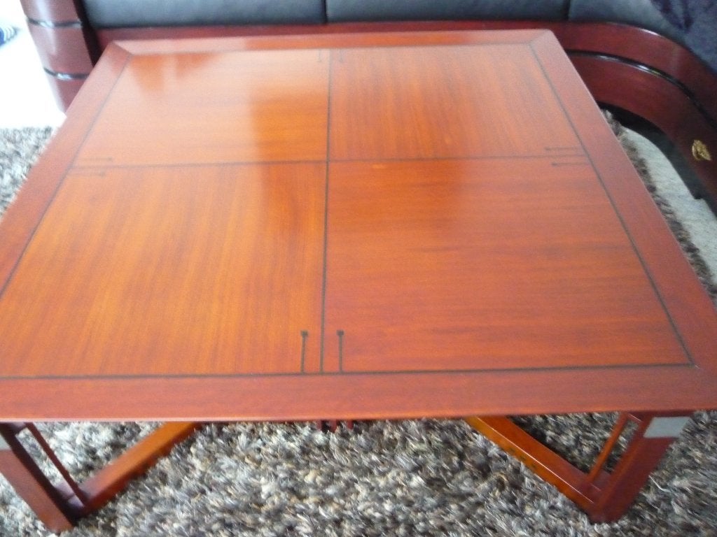 SCHUITEMA SALON TAFEL, Huis en Inrichting, Vierkant, Ophalen of Verzenden, Zo goed als nieuw, 5 – 50