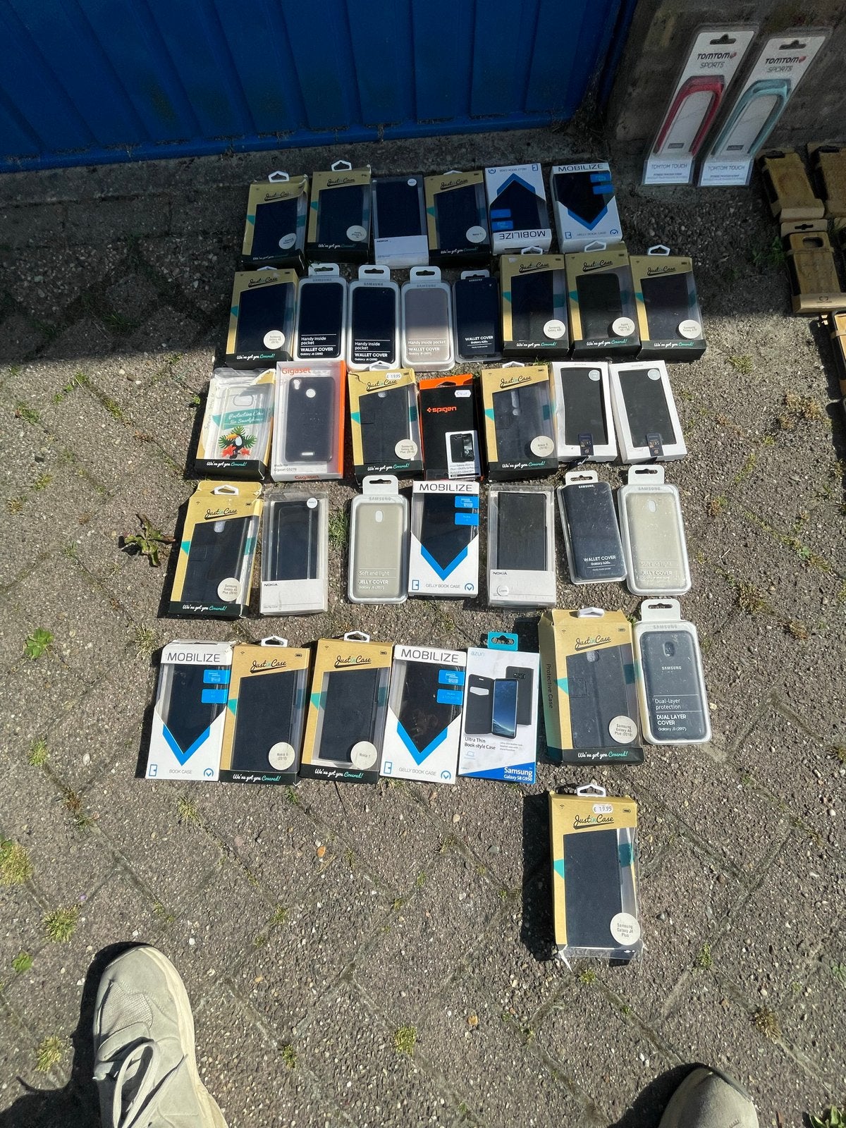 Grote partij diverse telefoonhoesjes en tablet hoezen, Ophalen of Verzenden, Nieuw, Flipcase