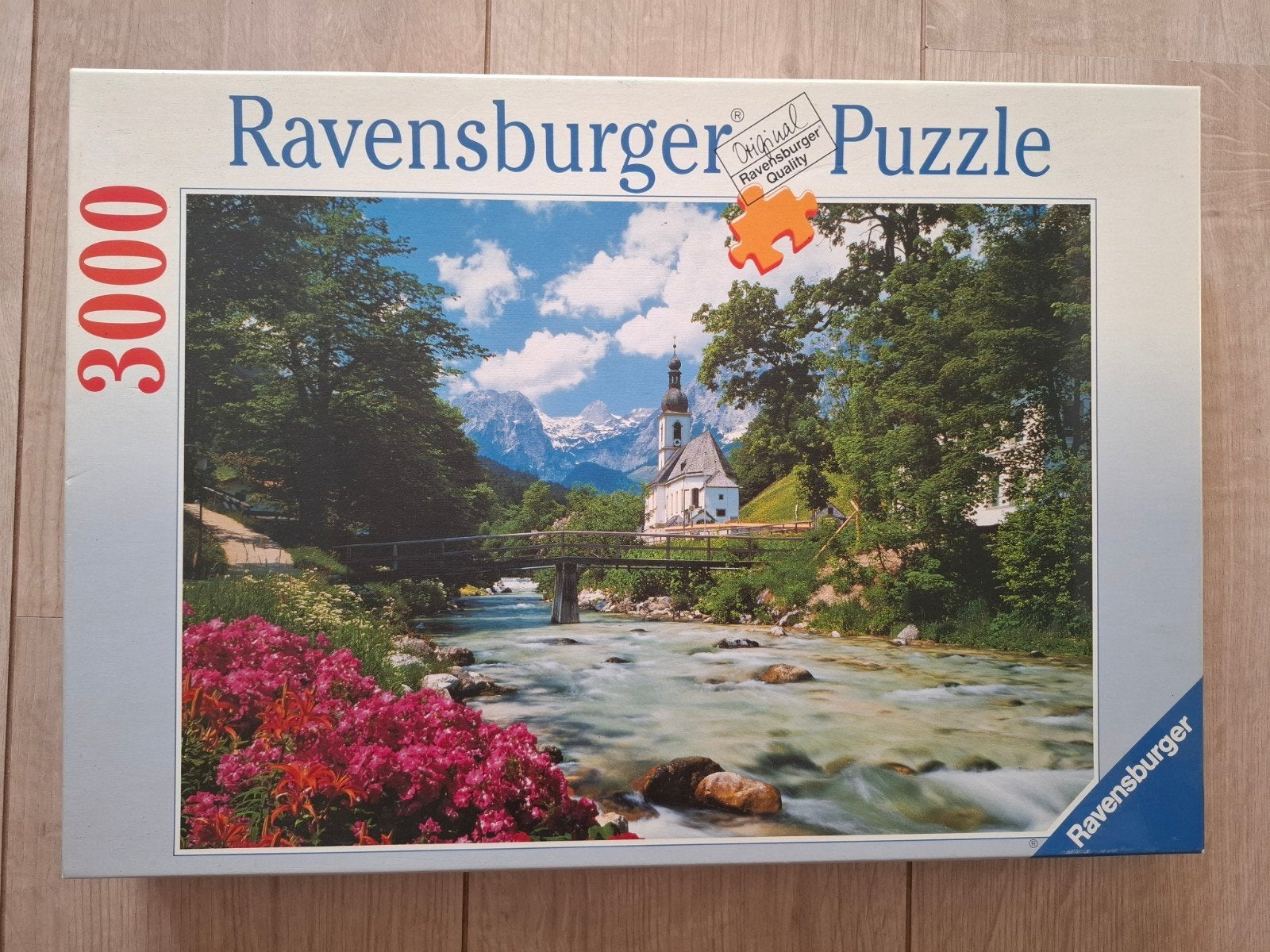 Puzzel van 3000 stukjes met prachtig berglandschap, Ophalen of Verzenden, Meer dan 1500 stukjes, Zo goed als nieuw