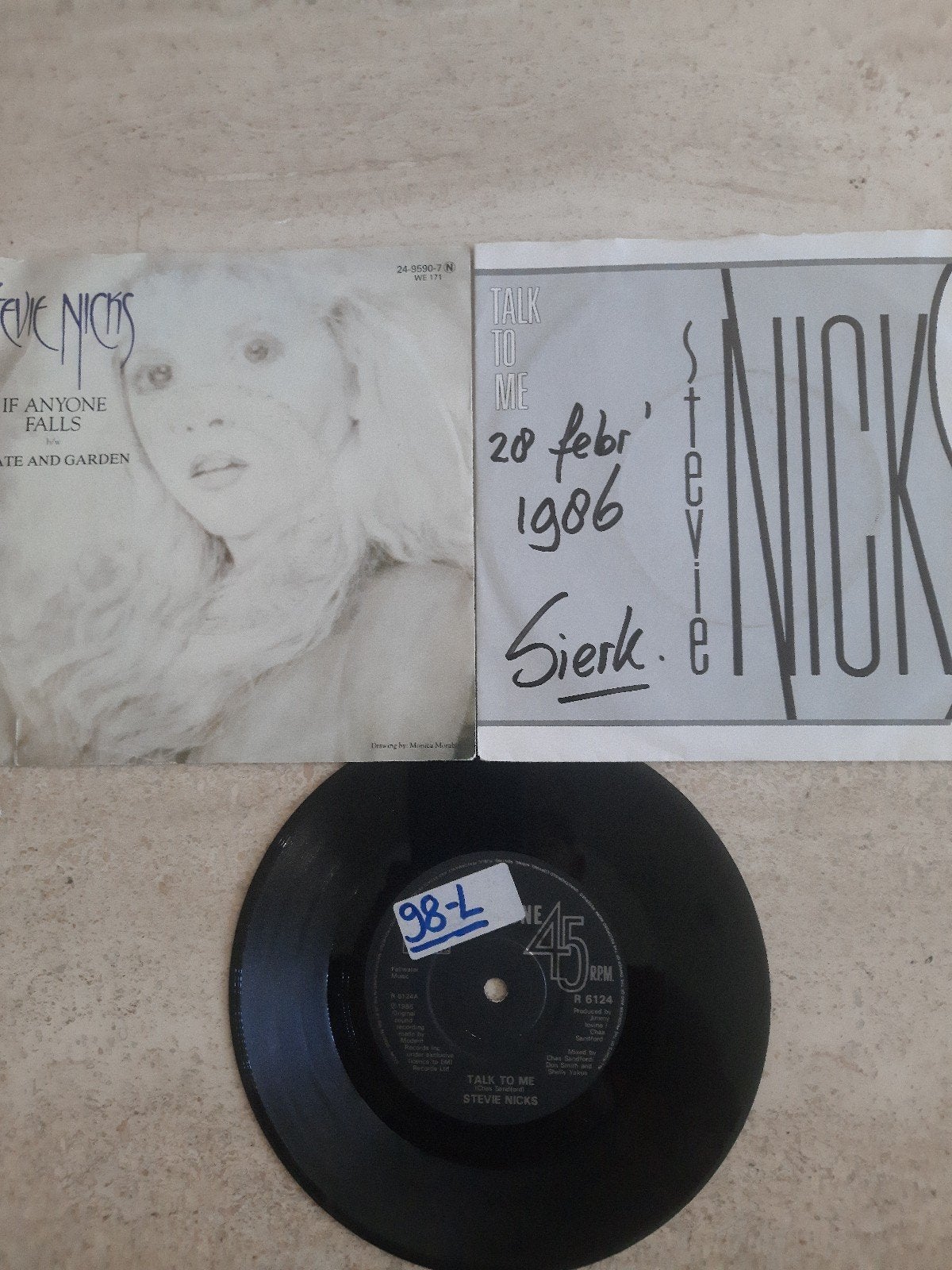 3x vinyl singel van Stevie Nicks, Ophalen of Verzenden, Zo goed als nieuw, Pop