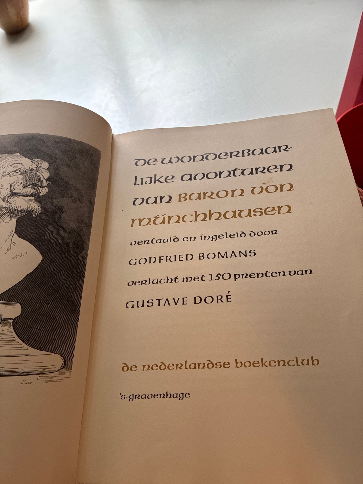 De Wonderbaarlijke Avonturen van Baron von Münchhausen, Ophalen of Verzenden, Gelezen