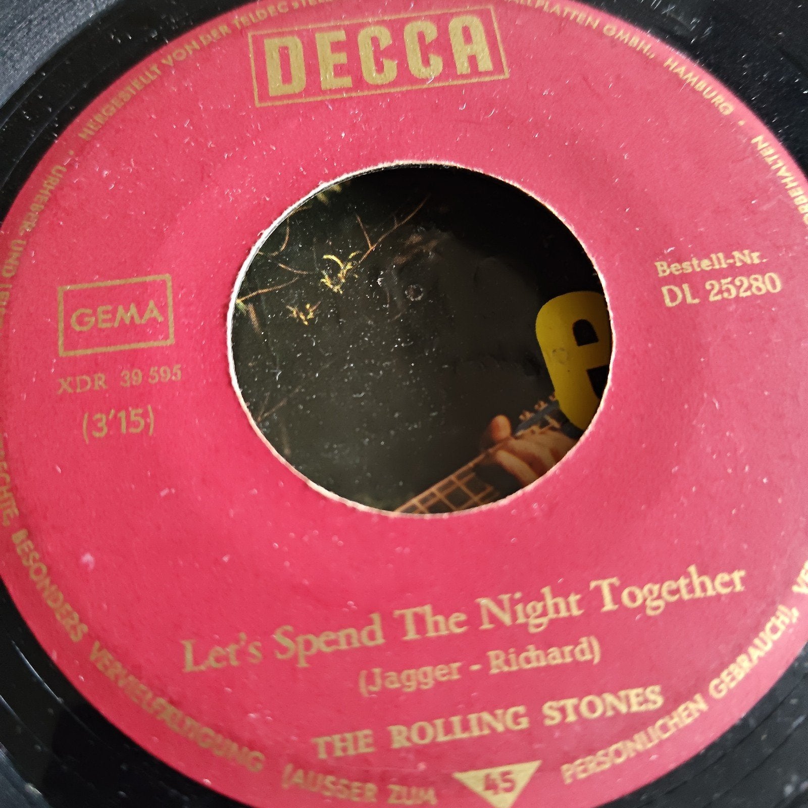 The Rolling Stones - Let's Spend The Night Together (Single), Ophalen of Verzenden, Gebruikt, 7 inch, EP