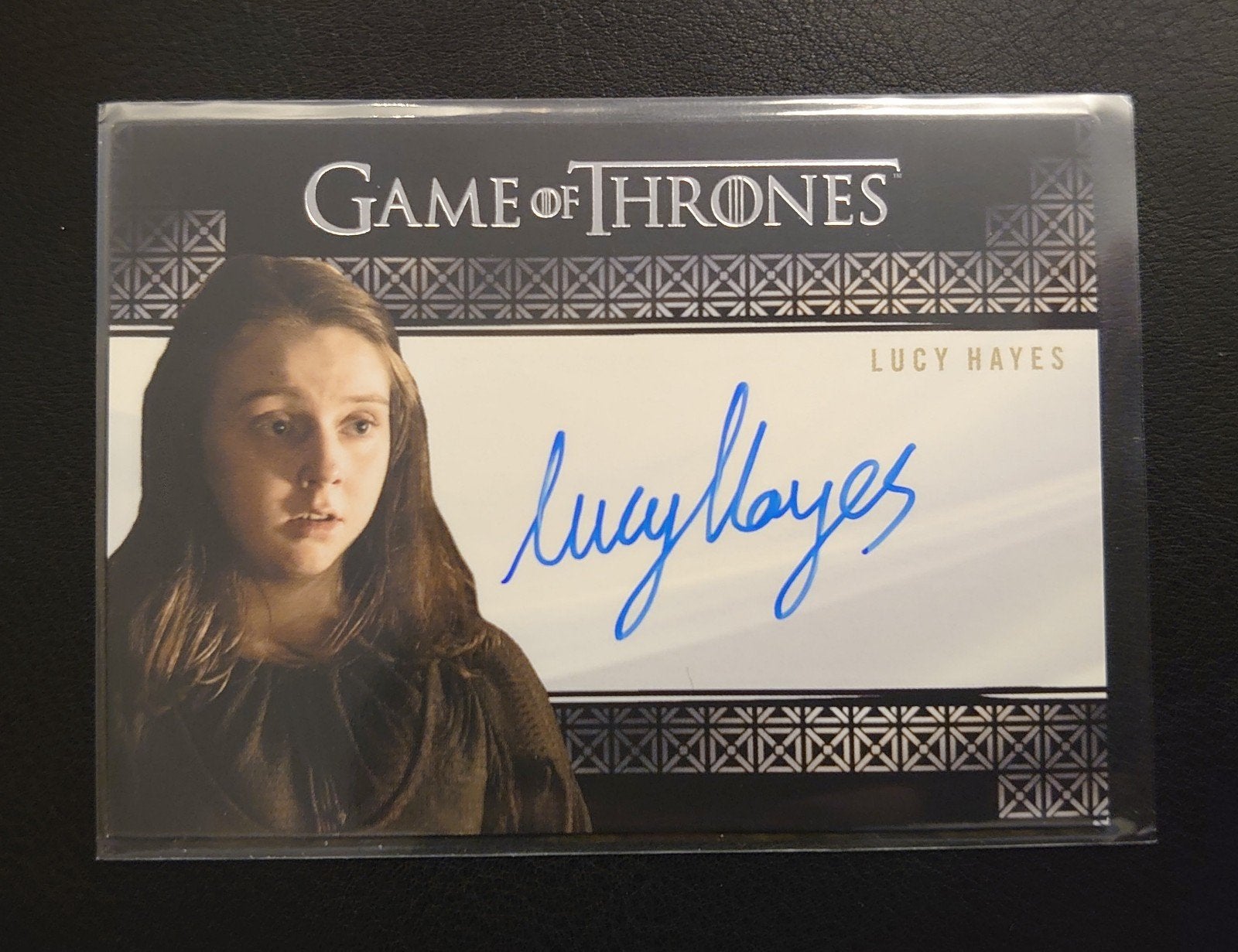 Kitty Frey autograph card Game of Thrones, Verzenden