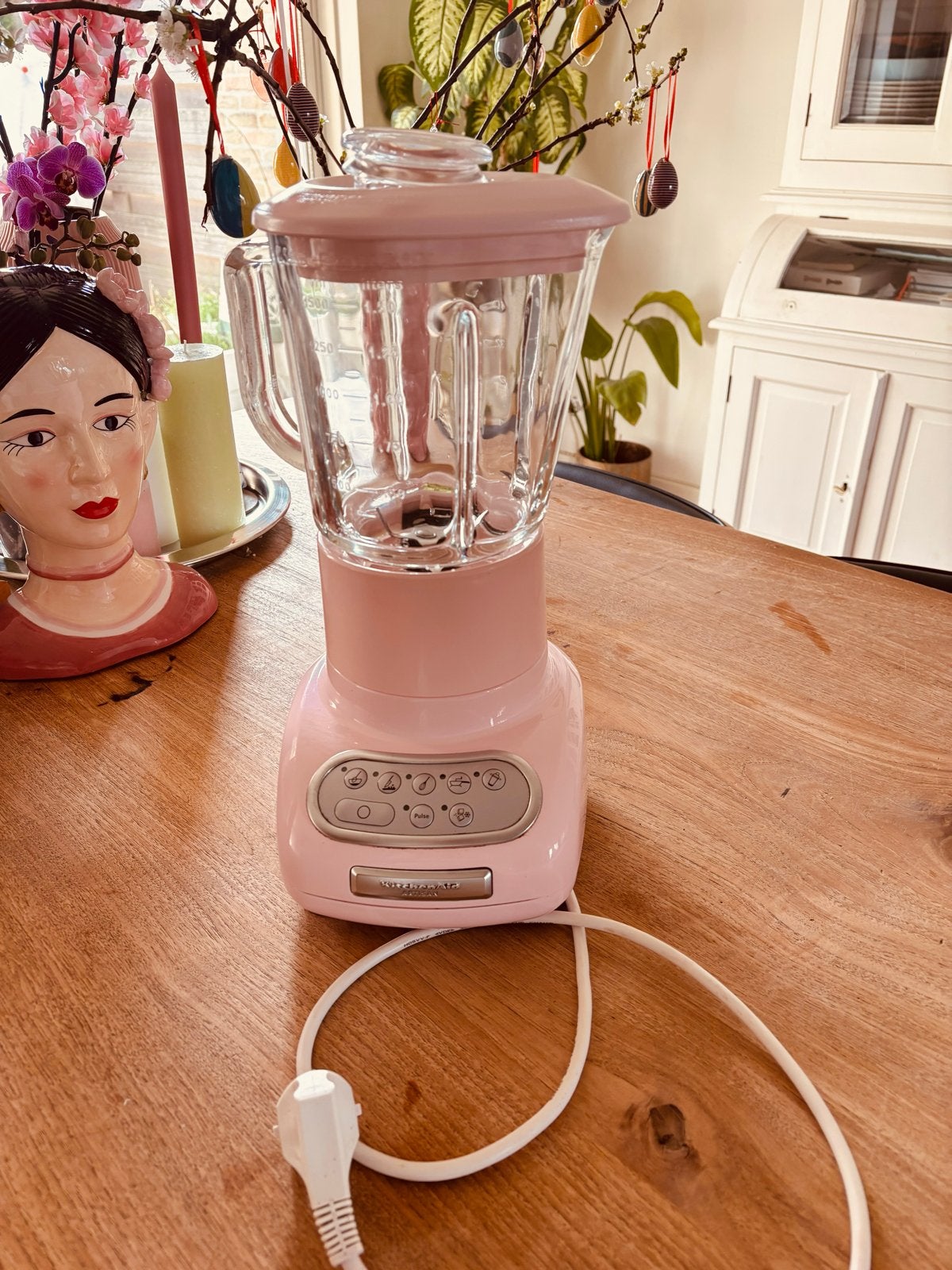 KitchenAid Blender - Roze - Zo goed als nieuw, Ophalen of Verzenden, Zo goed als nieuw, Blender