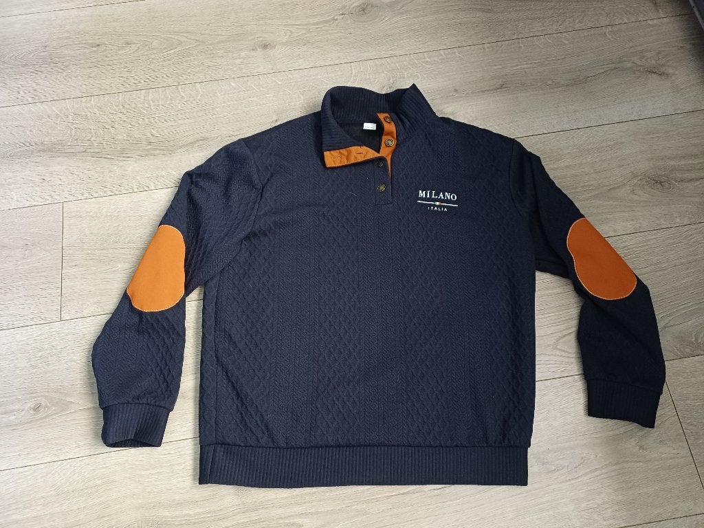 zgan.donkerblauwe trui mt XL, Ophalen of Verzenden, Zo goed als nieuw, Maat 56/58 (XL), Blauw