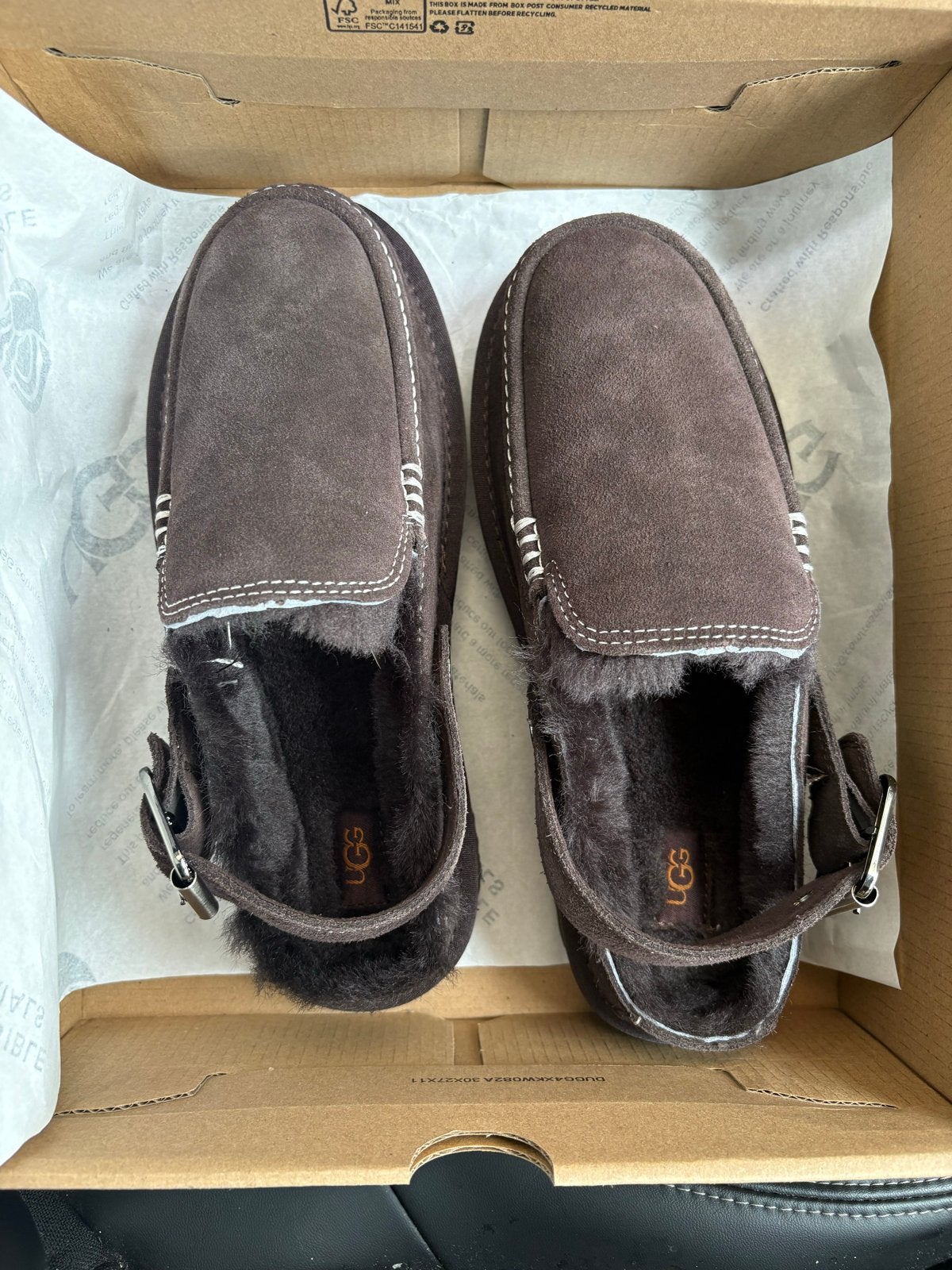Nieuwe UGG Goldenstar Evelina Clog - Maat 39, Ophalen of Verzenden, Nieuw, Bruin, Instappers
