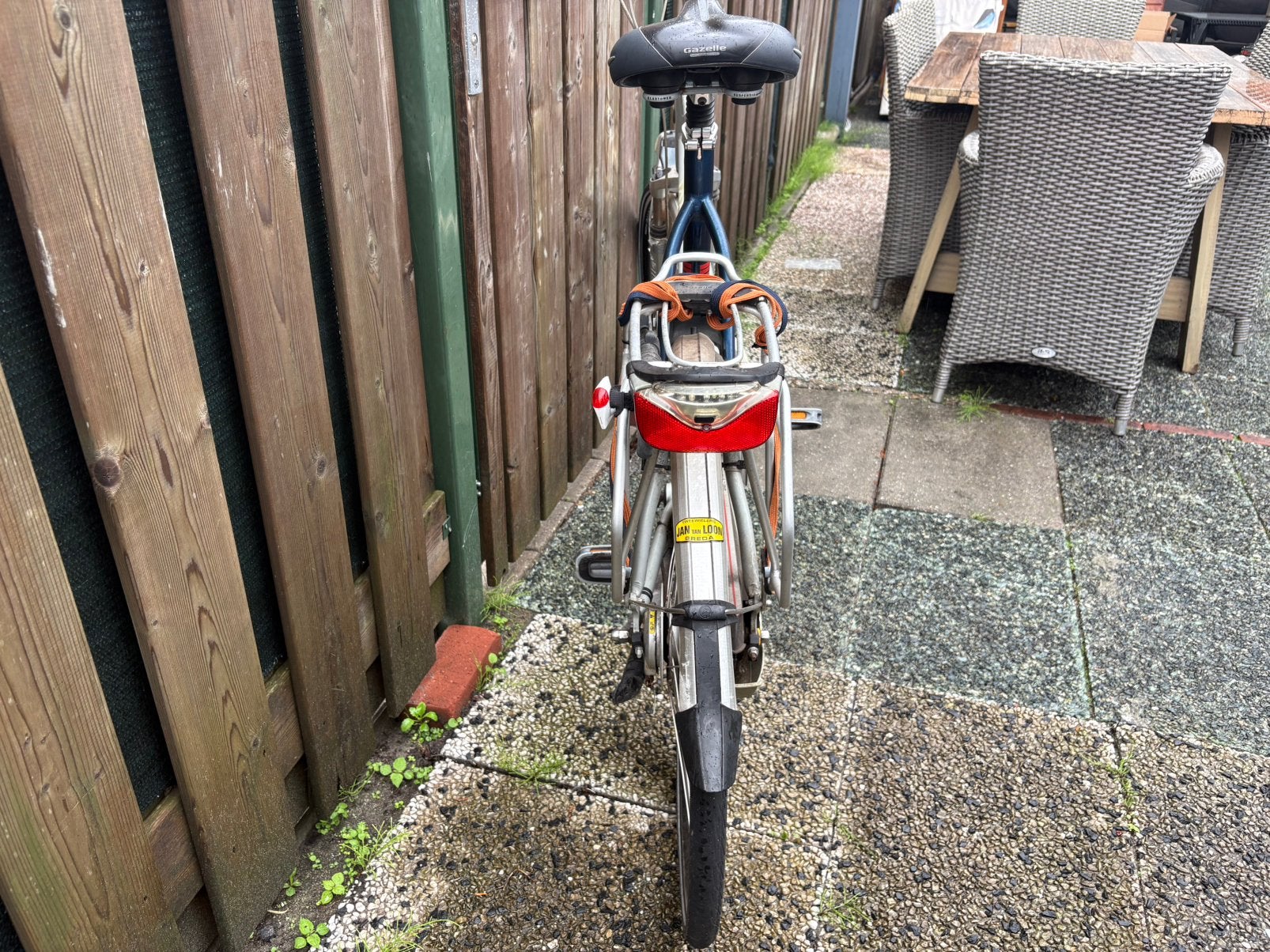 Foto 10 van Gazelle Orange Limited Edit Herenfiets 65cm 8 versnellingen