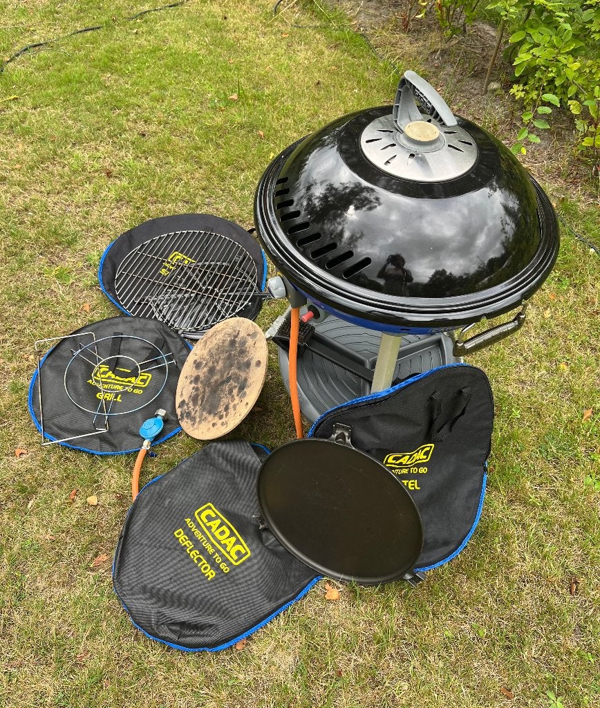 Cadac gas Skottebraai incl Accesoires en Tassen, Tuin en Terras, Gasbarbecues, Ophalen, Gebruikt, Cadak