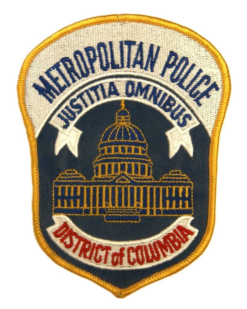 Patch / Embleem USA Police Washington D.C., Ophalen of Verzenden, Marechaussee, Amerika, Embleem of Badge