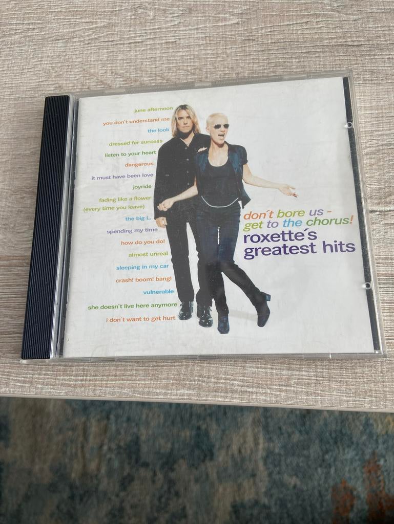 Roxette - Don't Bore Us, Get to the Chorus! Greatest Hits CD, Ophalen of Verzenden, 1990 - 1999, Zo goed als nieuw