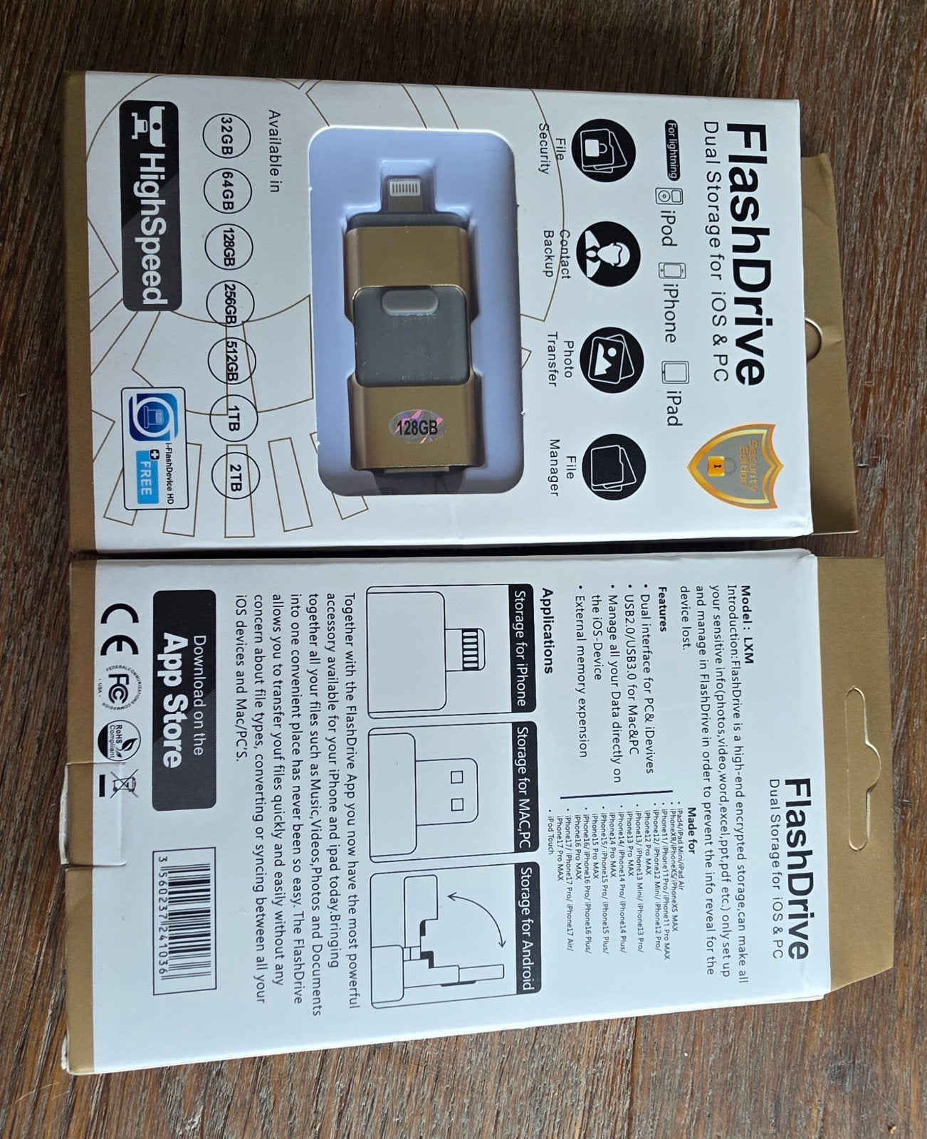 FlashDrive USB Stick 128 GB, Ophalen of Verzenden, Nieuw